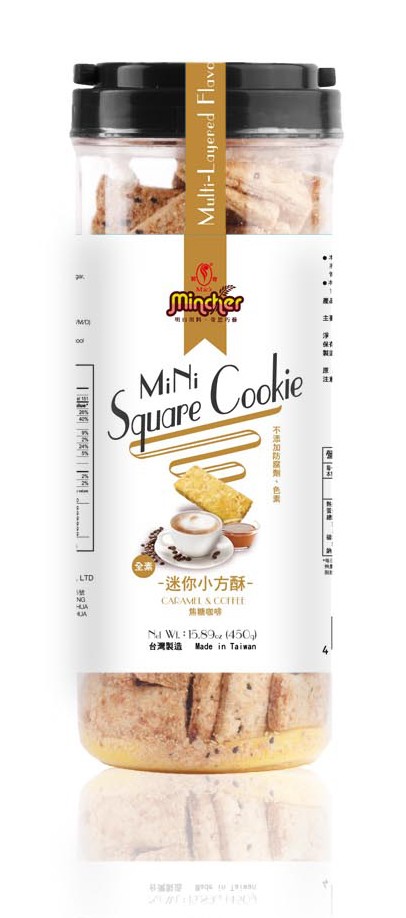 【未提供網路購買 若有需求請來電洽詢】MINI小方酥(焦糖咖啡)450g